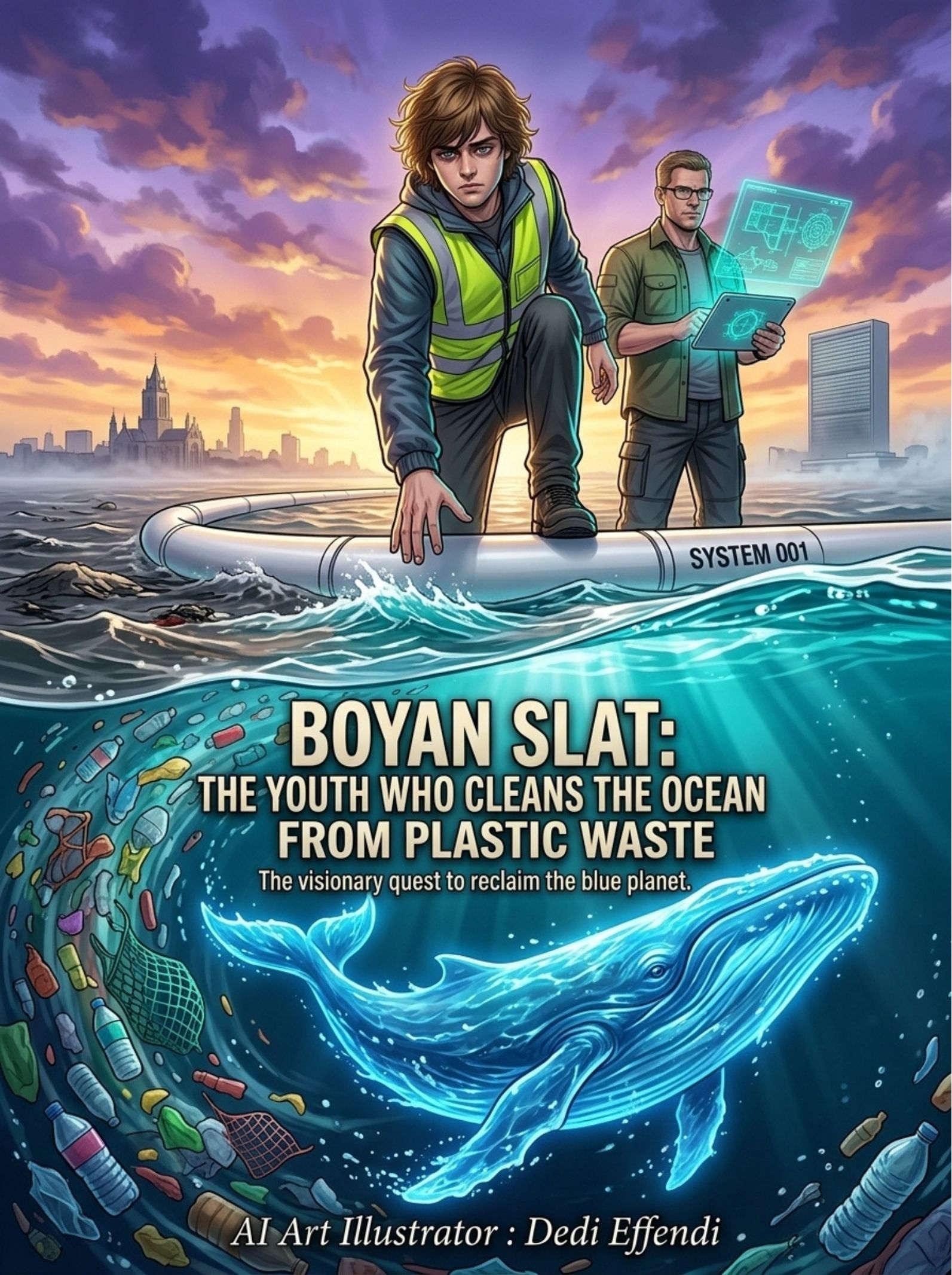 Boyan Slat The Youth Who Clean The Ocean cover