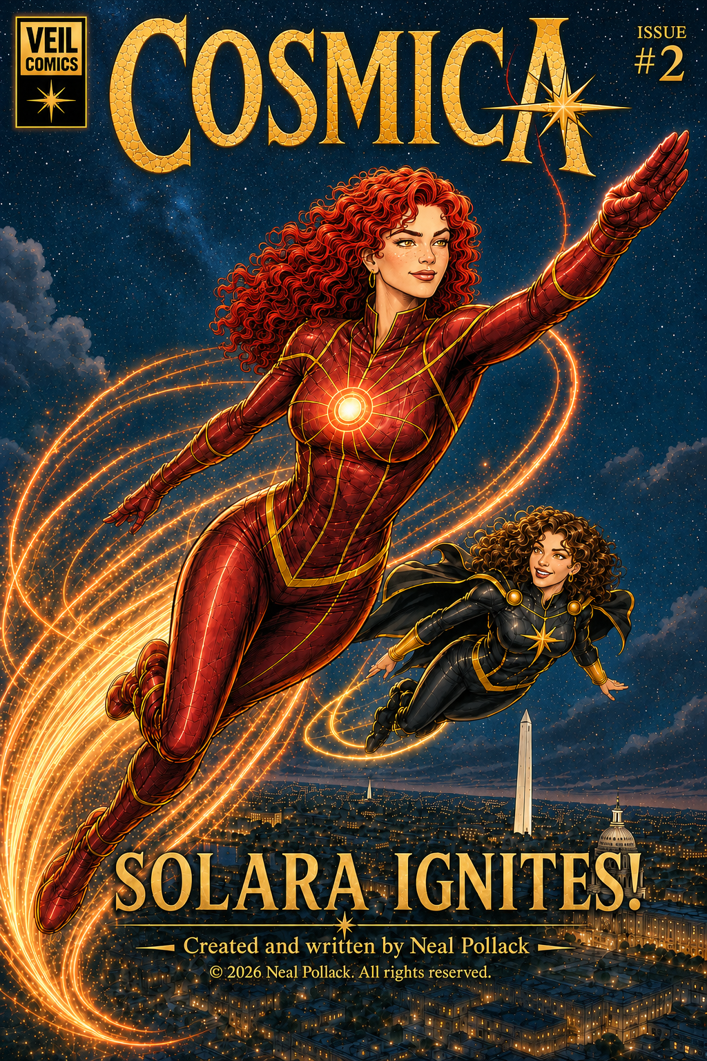 Cosmica #2: Solara Ignites! cover