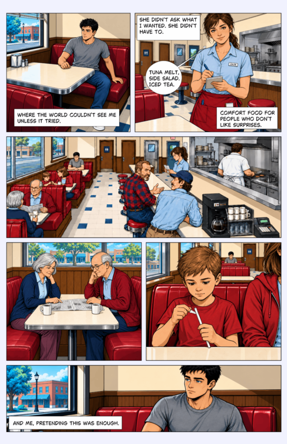 FatKid Comics Presents Blood & Iron sample page 1
