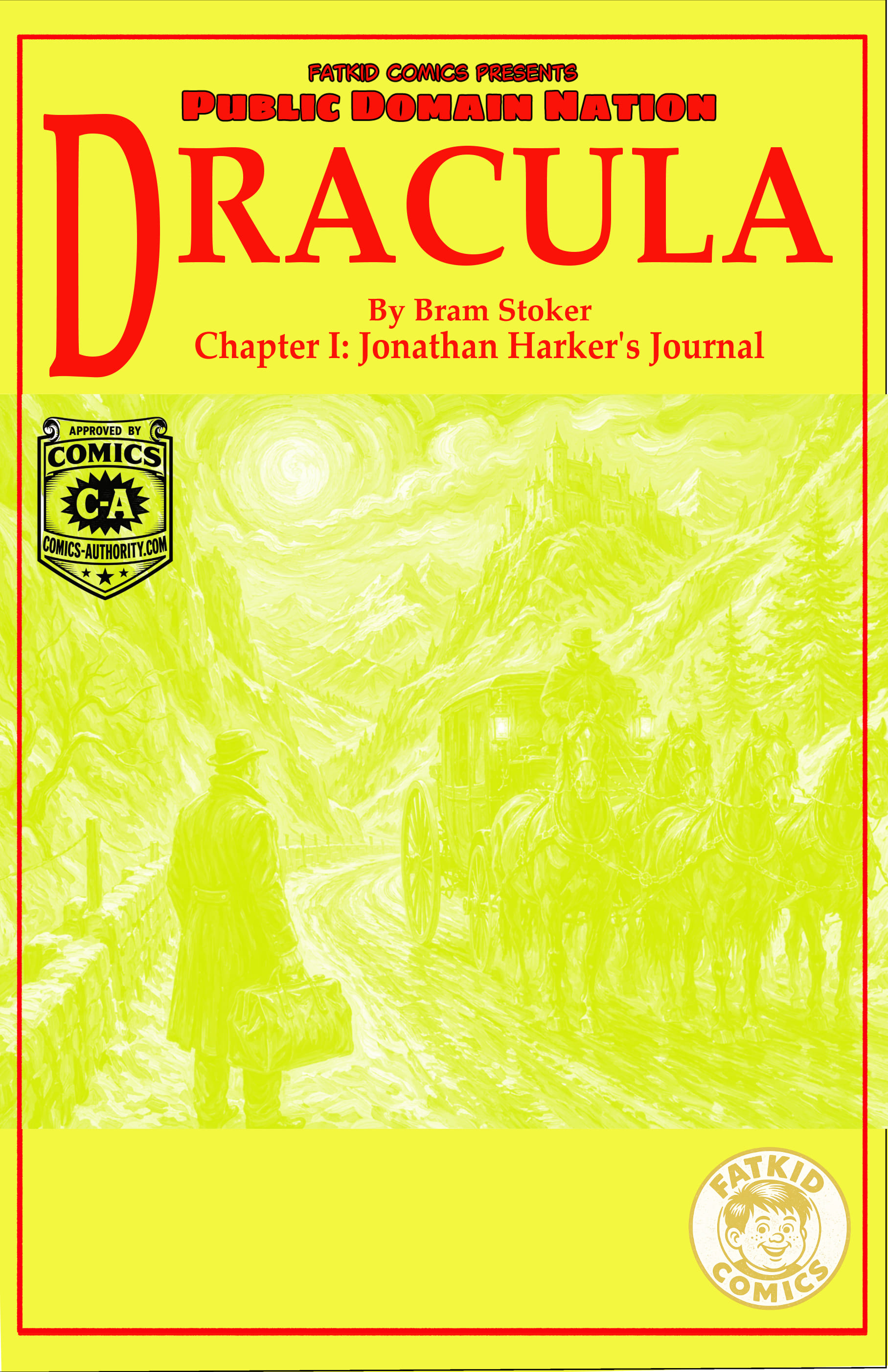 FatKid Comics Presents Public Domain Nation cover