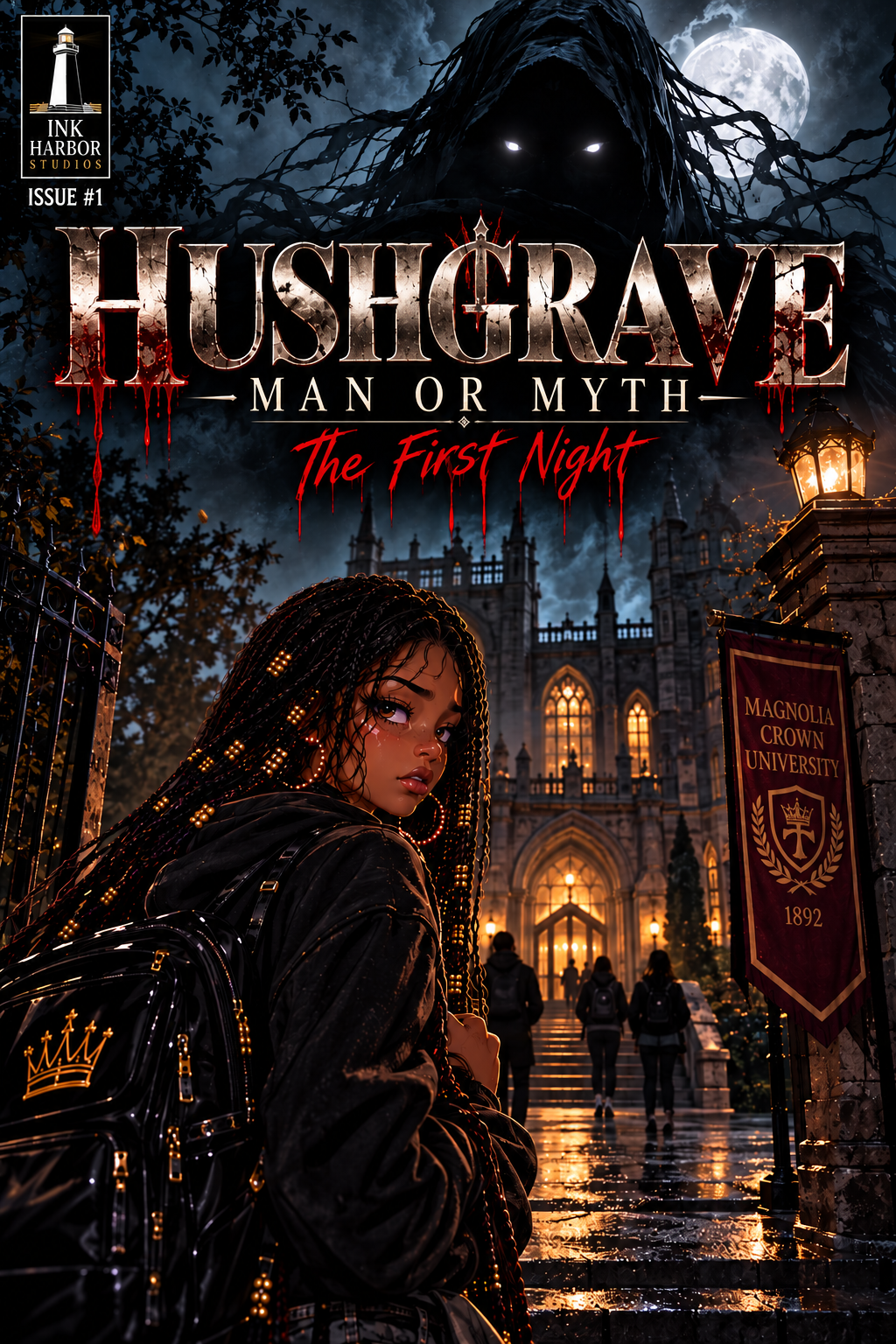 HUSHGRAVE: Man or Myth cover