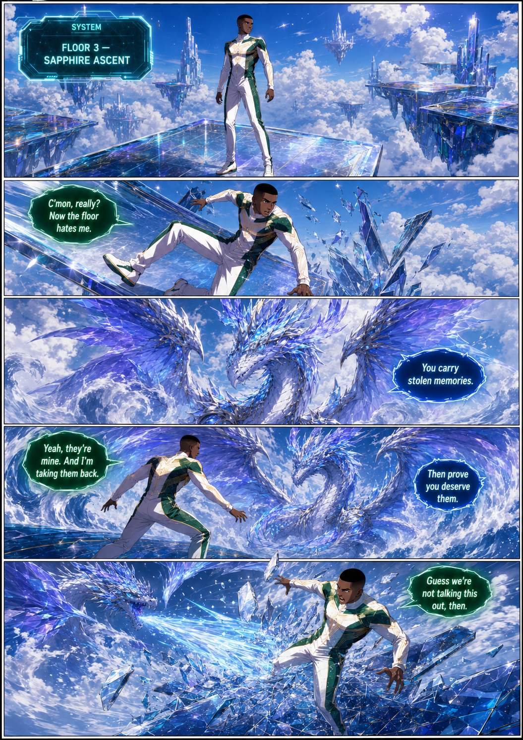 Jay: Tower Of Fractured Light sample page 2