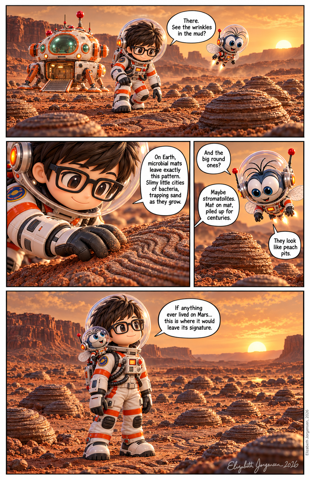 Matt the Gnat Space Adventures sample page 3