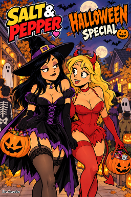 Salt & Pepper Halloween Special cover