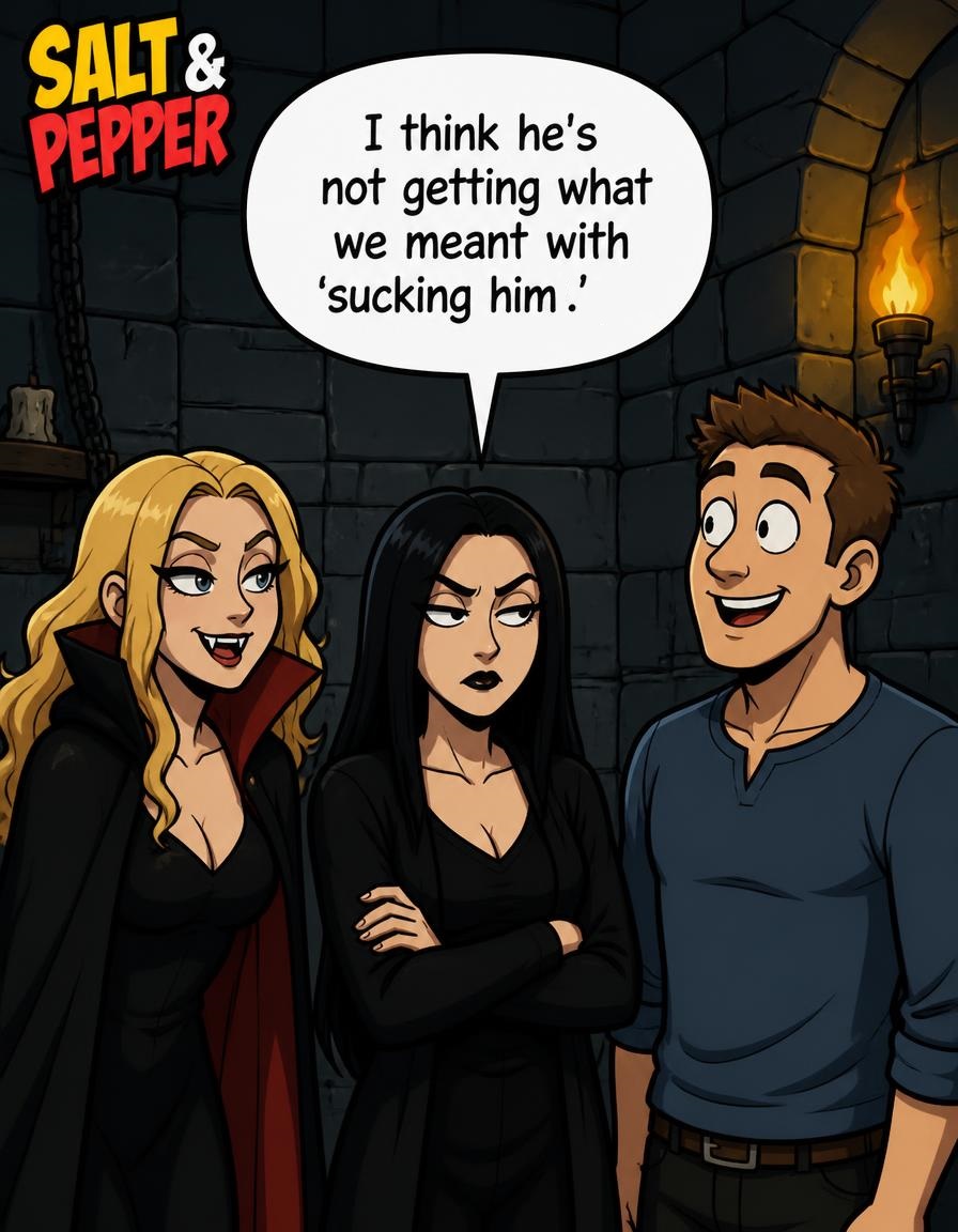 Salt & Pepper Halloween Special sample page 3