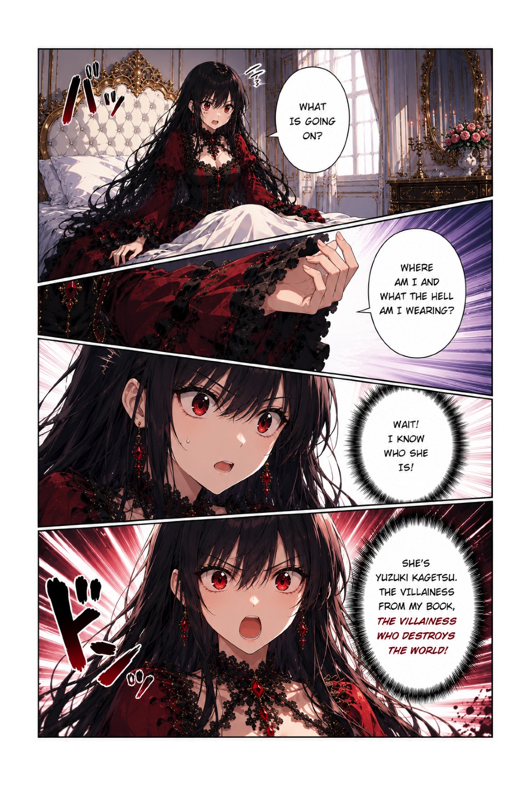 The Villainess Who Knows She’s Filler sample page 3