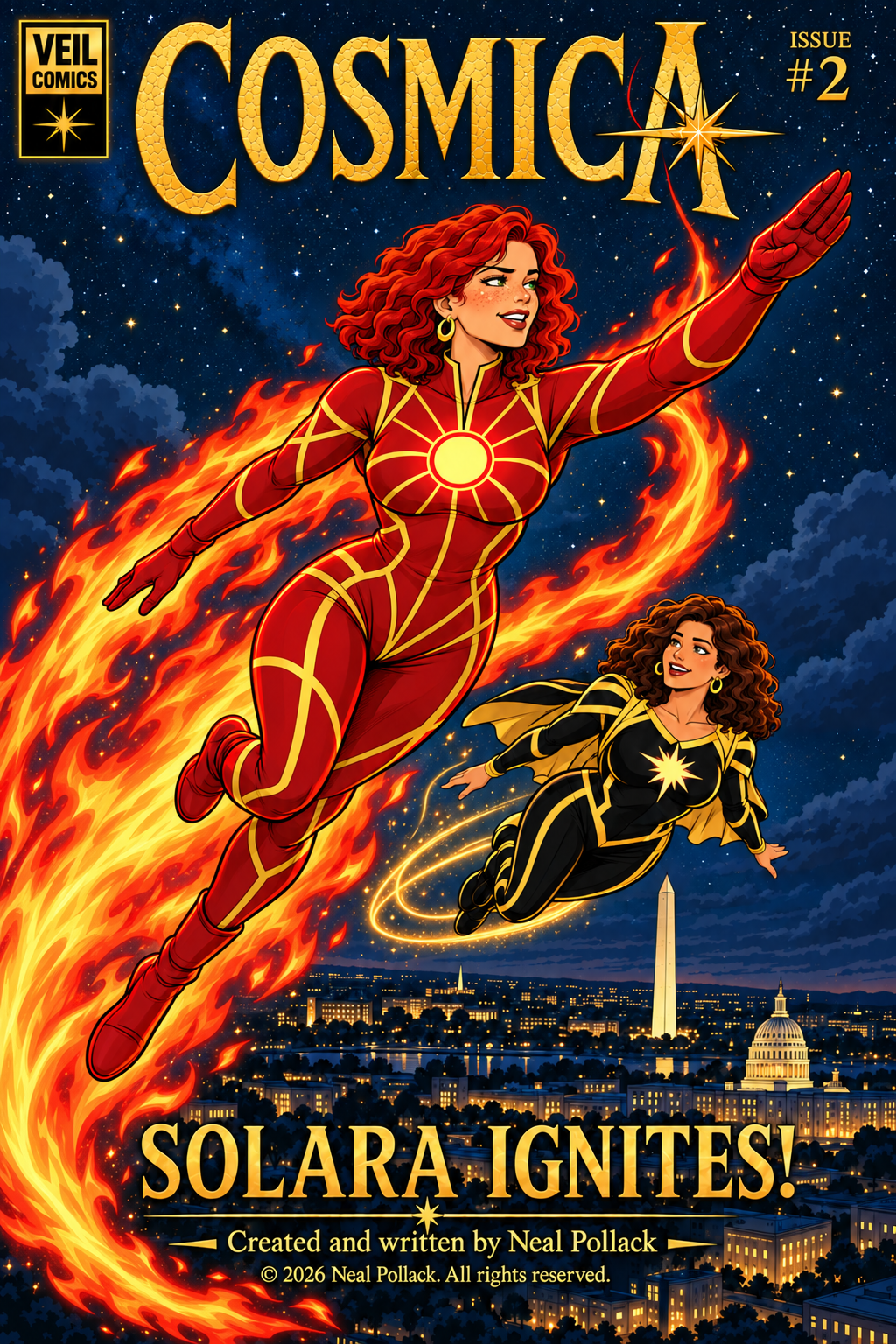 Cosmica #2: Solara Ignites! cover